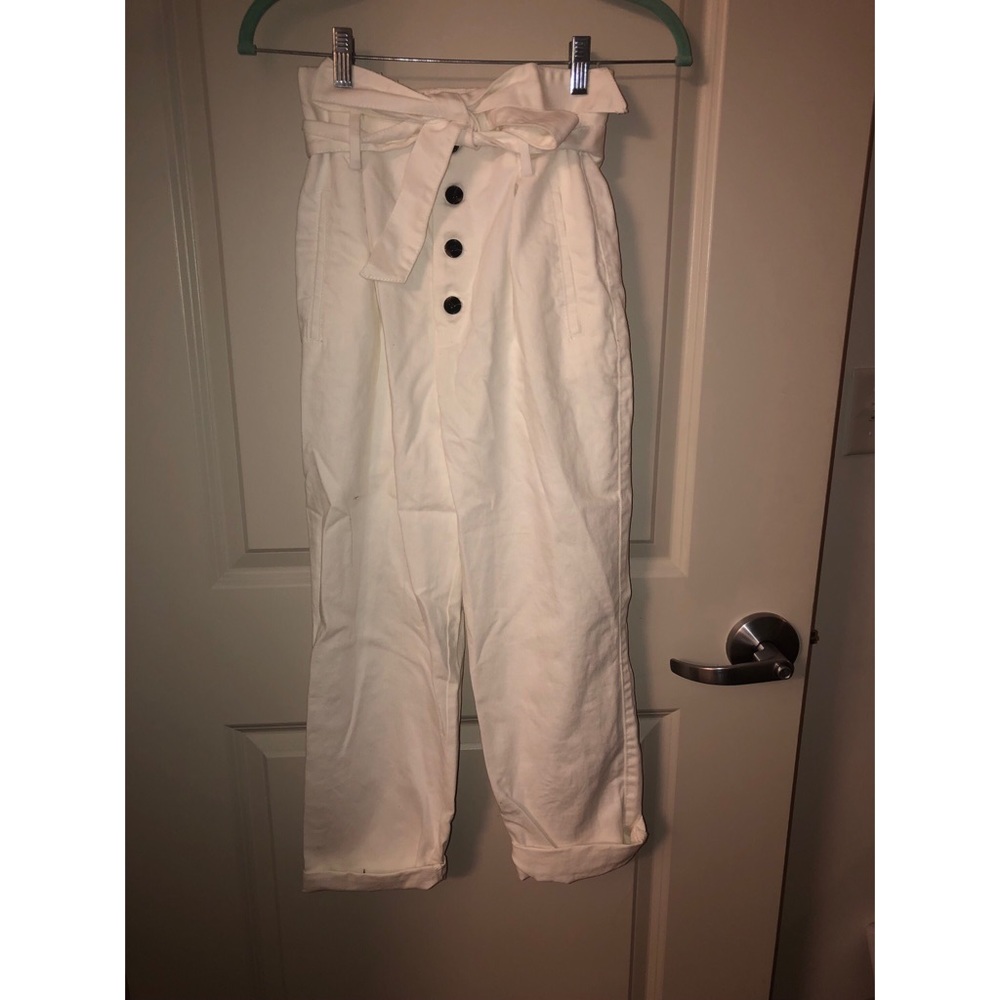 Paperbag style pants